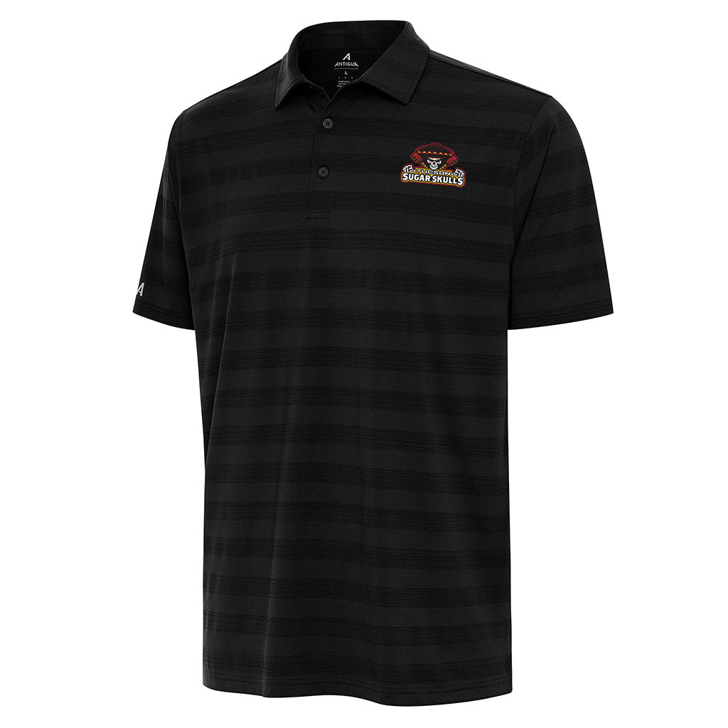 Tucson Sugar Skulls Antigua Tunnel Polo - Black