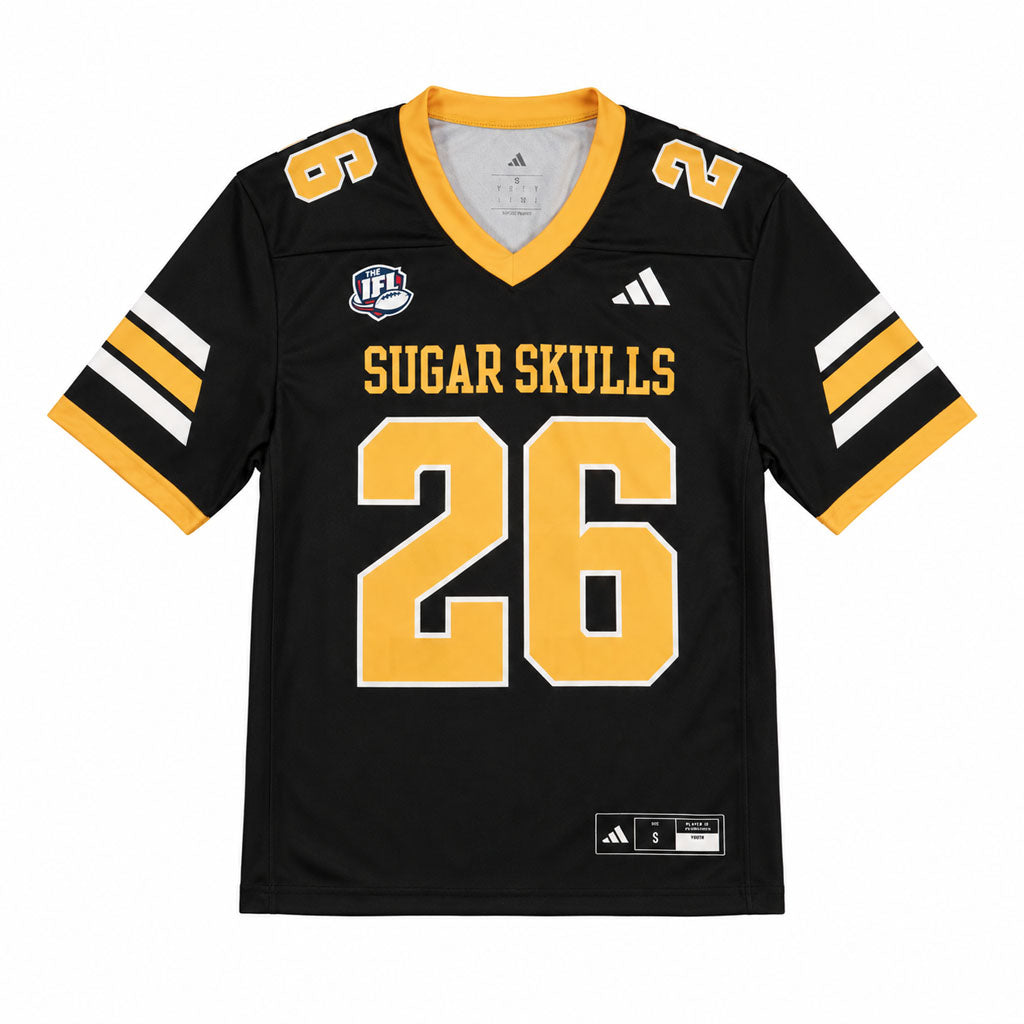 Tucson Sugar Skulls Youth Game One 2026 Home Jersey - Black