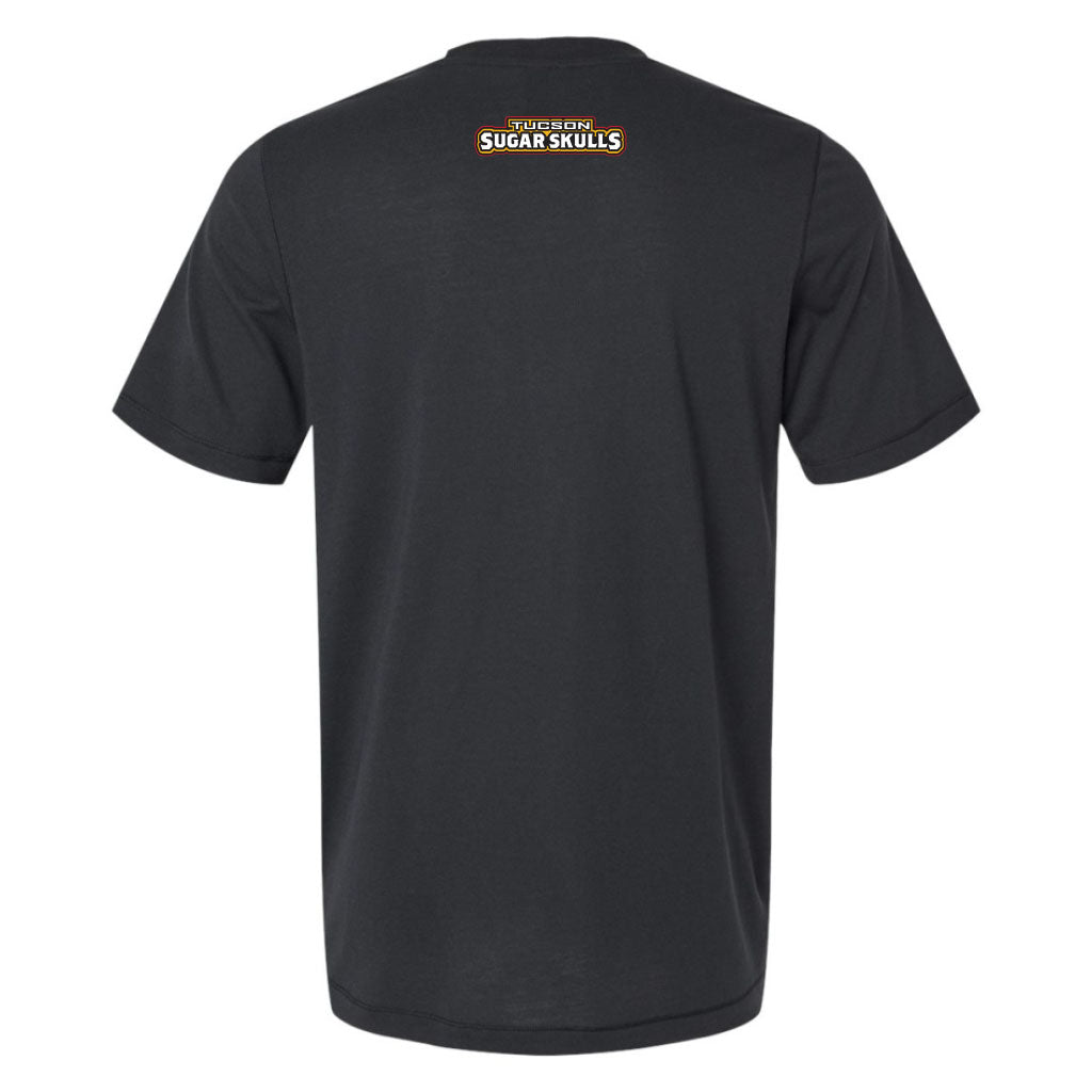 Tucson Sugar Skulls Logo Stack Tee - Black