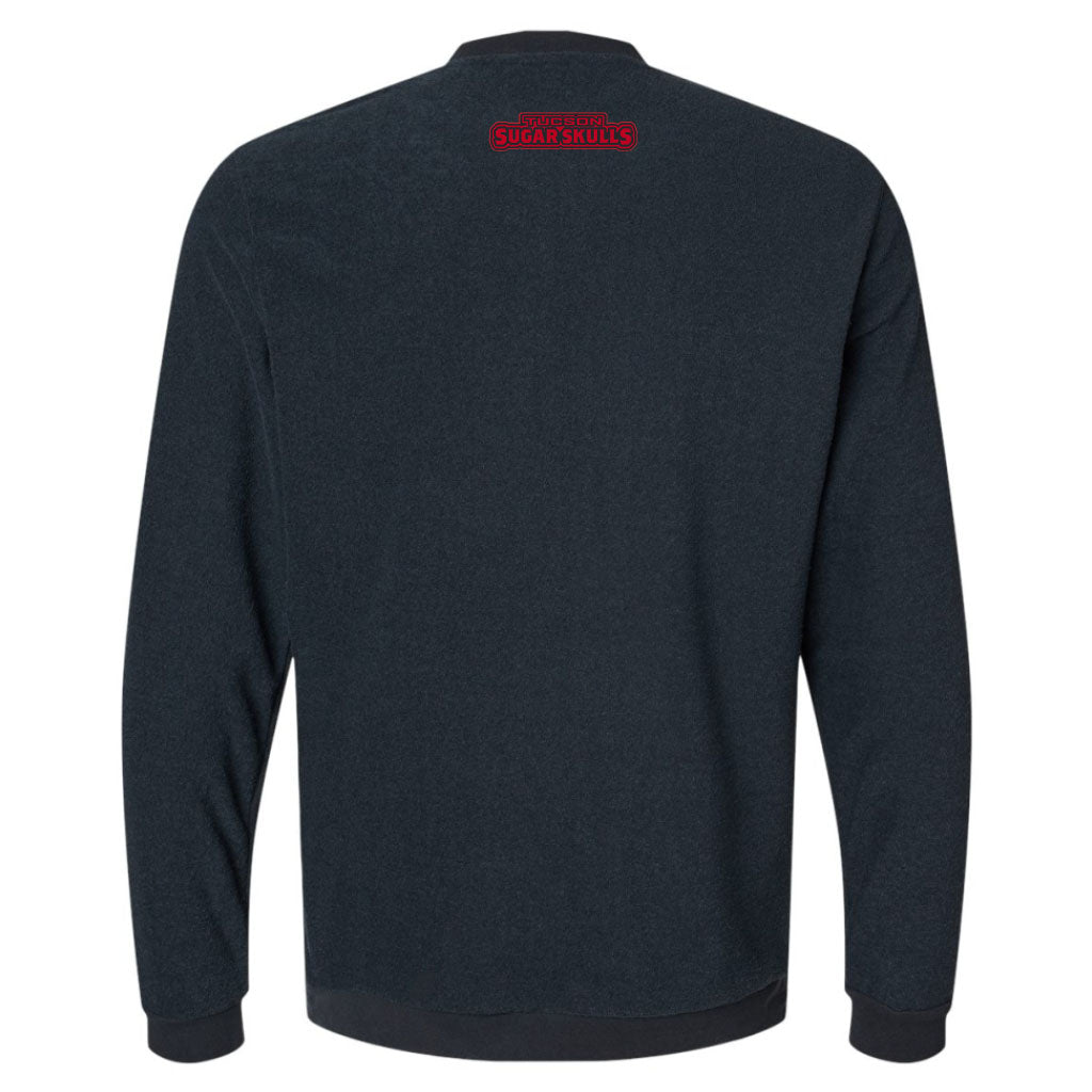 Tucson Sugar Skulls adidas Red Logo Stack Crew - Black