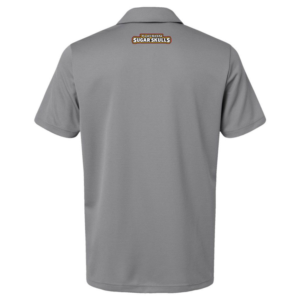 Tucson Sugar Skulls adidas Micro Piqué Polo - Gray